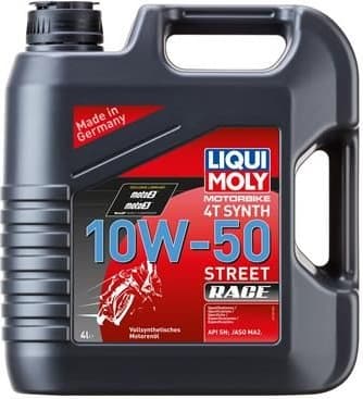 Engine Oil Motorbike 4T Synth 10W-50 Street Race 1686