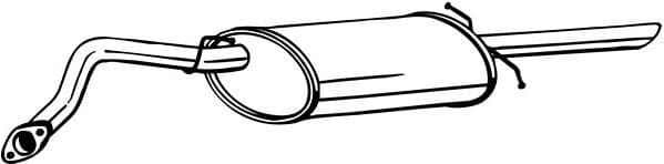 Rear Muffler 278-875