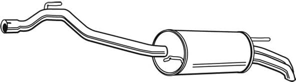 Rear Muffler 22091