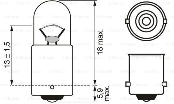 Bulb Trucklight 1 987 302 508 - image 5
