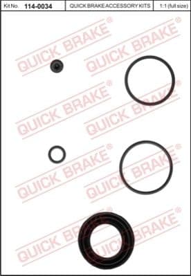 Repair Kit, brake caliper 114-0034