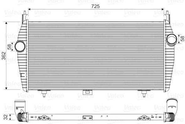 Charge Air Cooler 818335