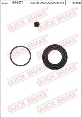 Repair Kit, brake caliper 114-0074