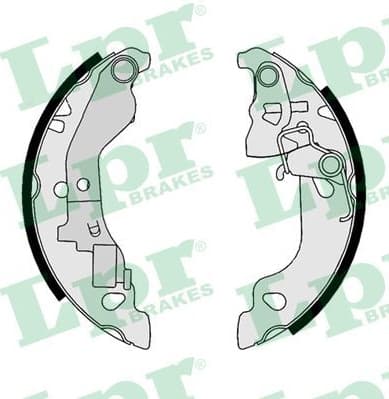 Brake Shoe Set 07680