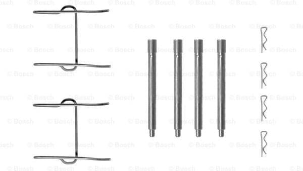 Accessory Kit, disc brake pad 1 987 474 223