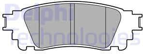Brake Pad Set, disc brake LP3171