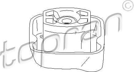 Mounting, engine 400 042