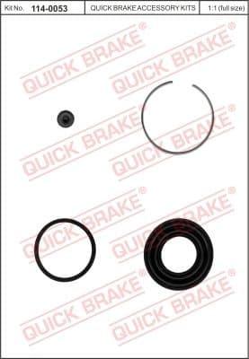 Repair Kit, brake caliper 114-0053