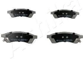 Brake Pad Set, disc brake 51-0W-W03