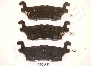Brake Pad Set, disc brake 51-00-003
