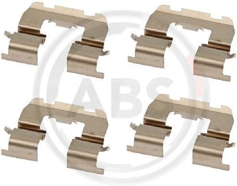 Accessory Kit, disc brake pad 2016Q