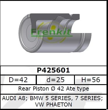 Brake caliper piston front P425601