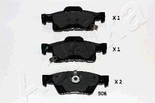 Brake Pad Set, disc brake 51-09-906