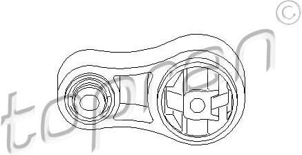 Mounting, engine 207 757