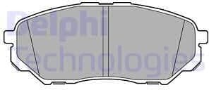 Brake Pad Set, disc brake LP3186
