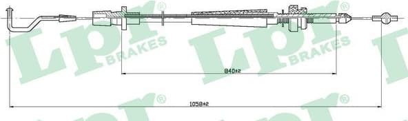 Accelerator Cable C0003A