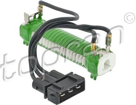 Series Resistor, electric motor (radiator fan) 115 557