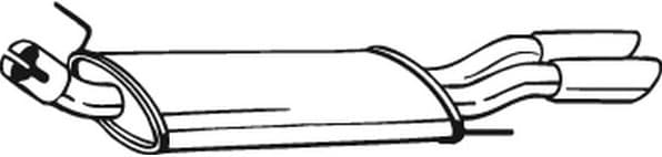 Rear Muffler 233-731