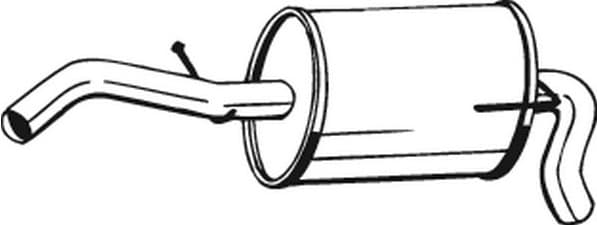 Rear Muffler 233-607