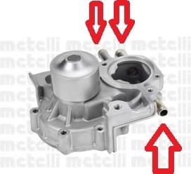 Water pump cooling system 24-0924