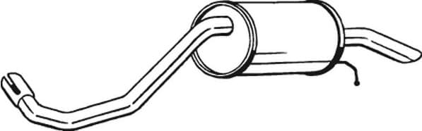 Rear Muffler 233-417