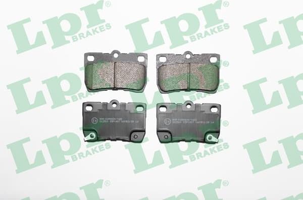 Brake Pad Set, disc brake 05P1407