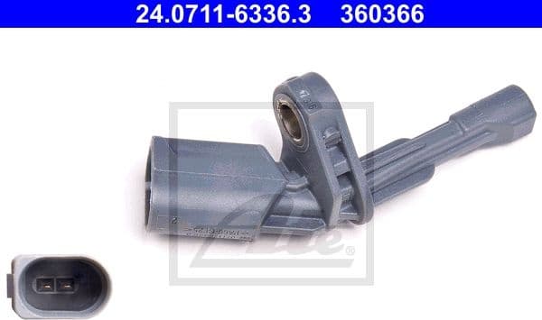 Sensor, wheel speed 24071163363