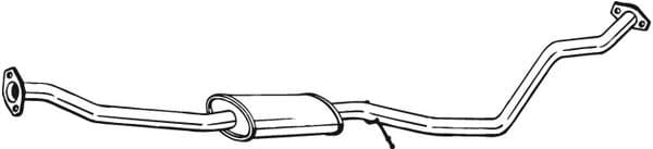 Centre Muffler 286-103