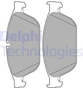 Brake Pad Set, disc brake LP2292