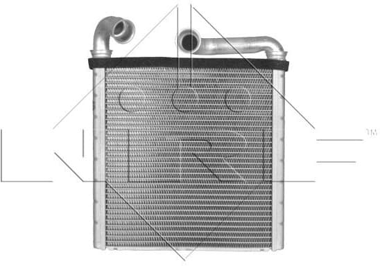 Heat Exchanger, interior heating EASY FIT 54361