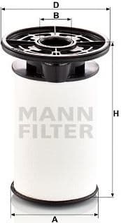 Filter diesel fuel PU7014Z