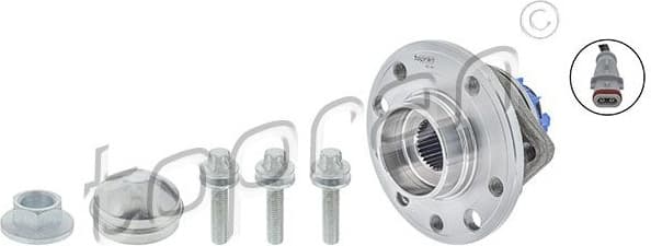 Wheel Bearing Kit 207392 - image 2