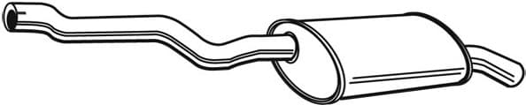 Rear Muffler 23496