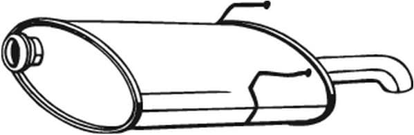 Rear Muffler 190-361