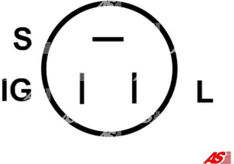 Alternator AS A6078 - image 5