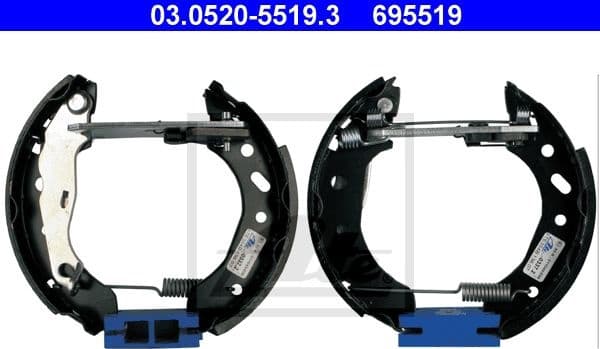 Brake Shoe Set 03.0520-5519.3