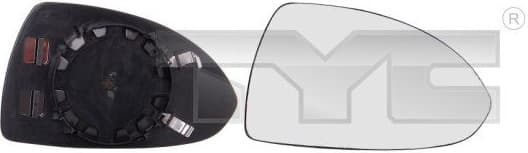 Mirror Glass, exterior mirror 325-0092-1