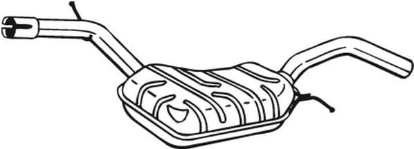 Centre Muffler 233083