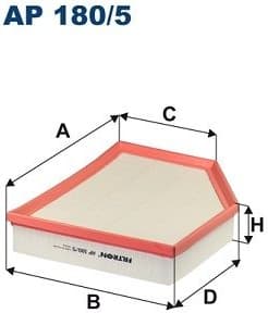 Air Filter AP 180/5