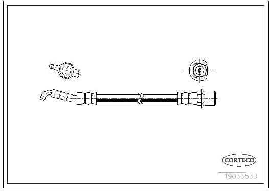 Brake Hose 19033530