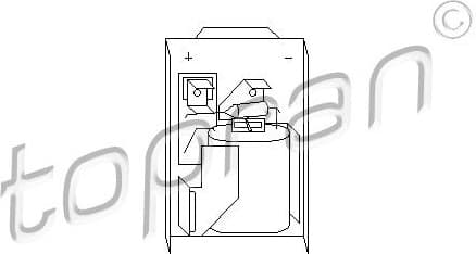 Resistor, interior blower 102973