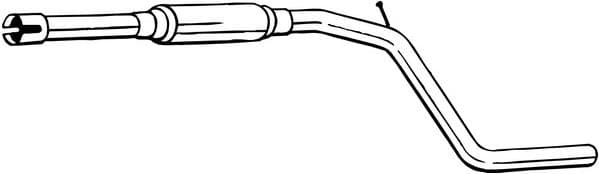 Centre Muffler 281-957