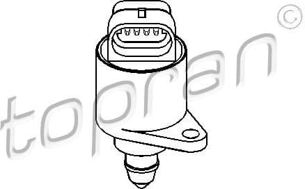 Idle Control Valve, air supply 721482