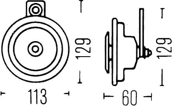 Air Horn 3BA 002 768-201 - image 2