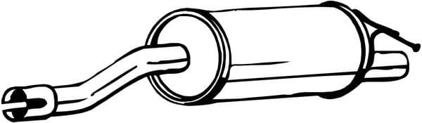 Rear Muffler 200-091