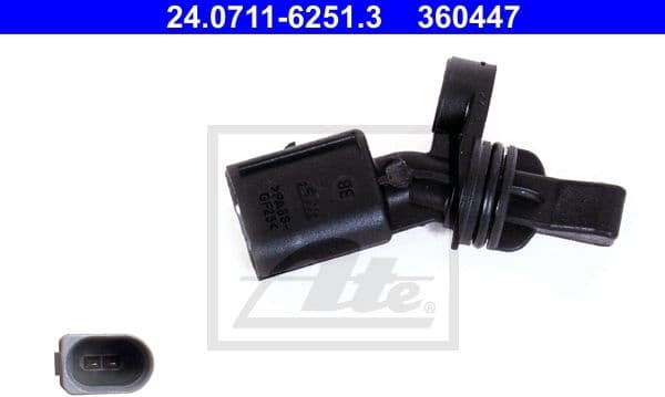 Sensor, wheel speed 24071162513