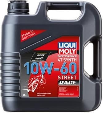 Engine Oil Motorbike 4T Synth 10W-60 Street Race 1687