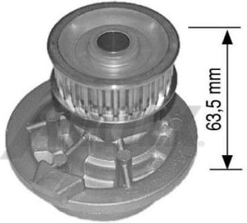 Water Pump, engine cooling 1448