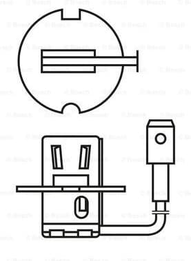 Bulb, front fog light Trucklight WS 1987302431 - image 4