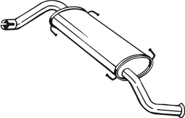 Rear Muffler 281-859